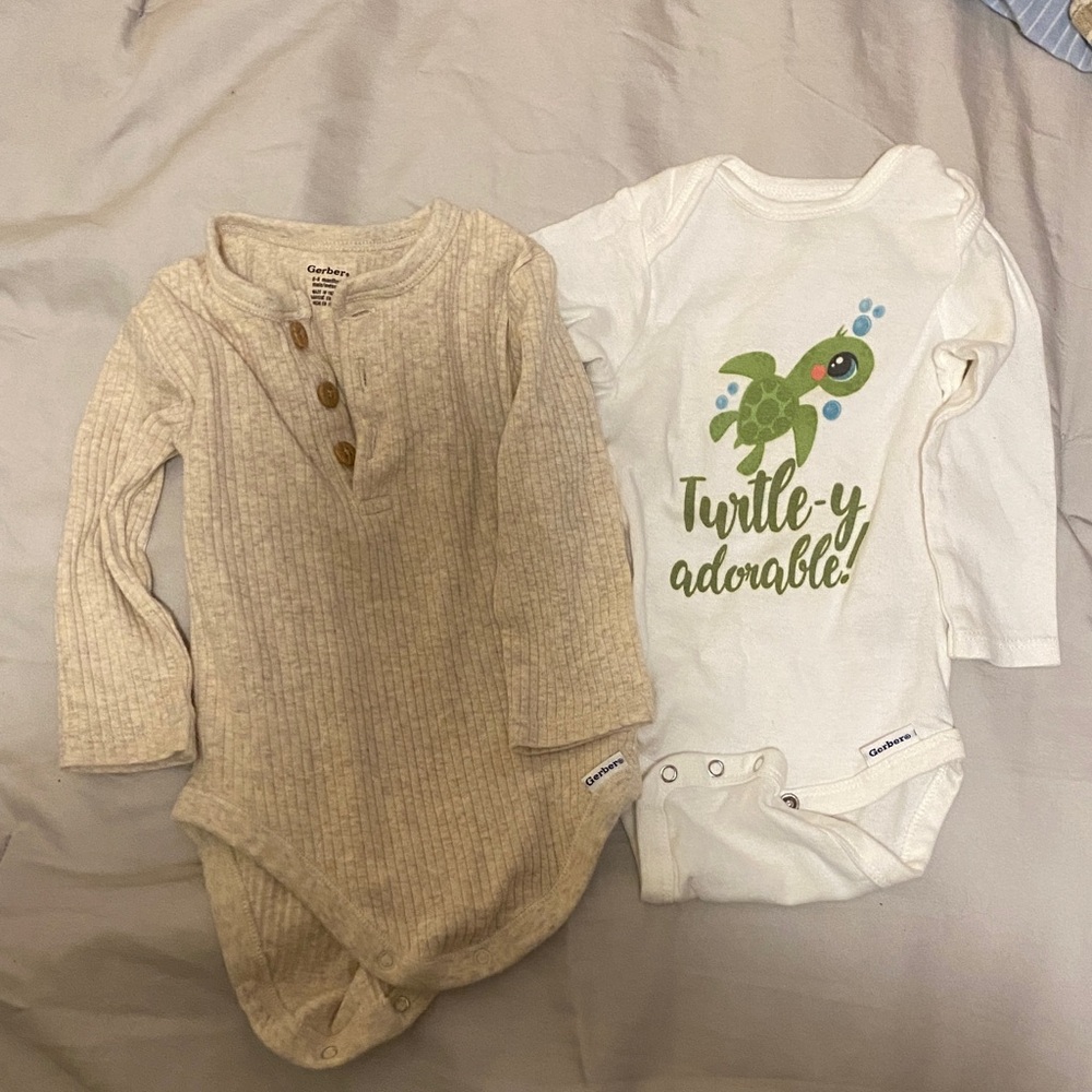 Gerber Long Sleeve Onesie
